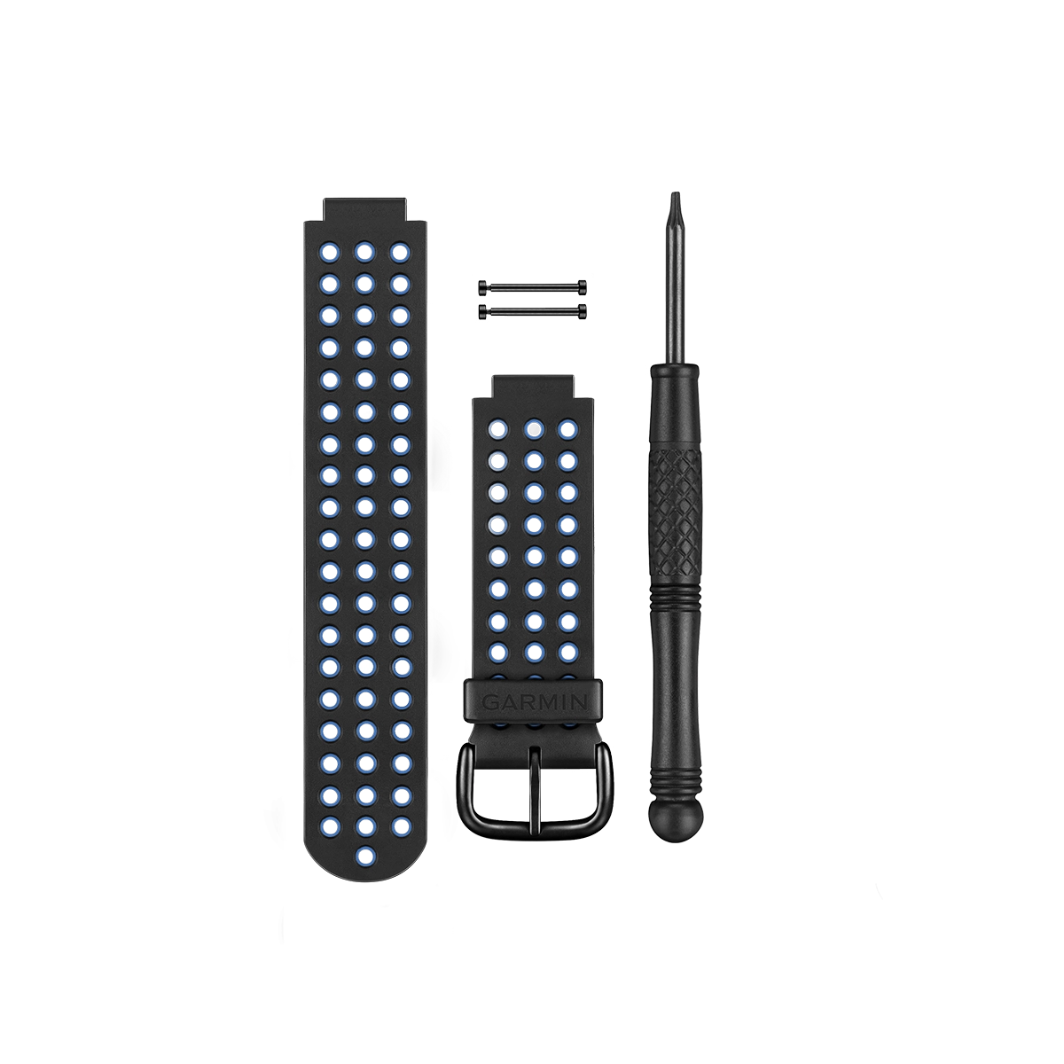 Blue/black watch band for Approach s5