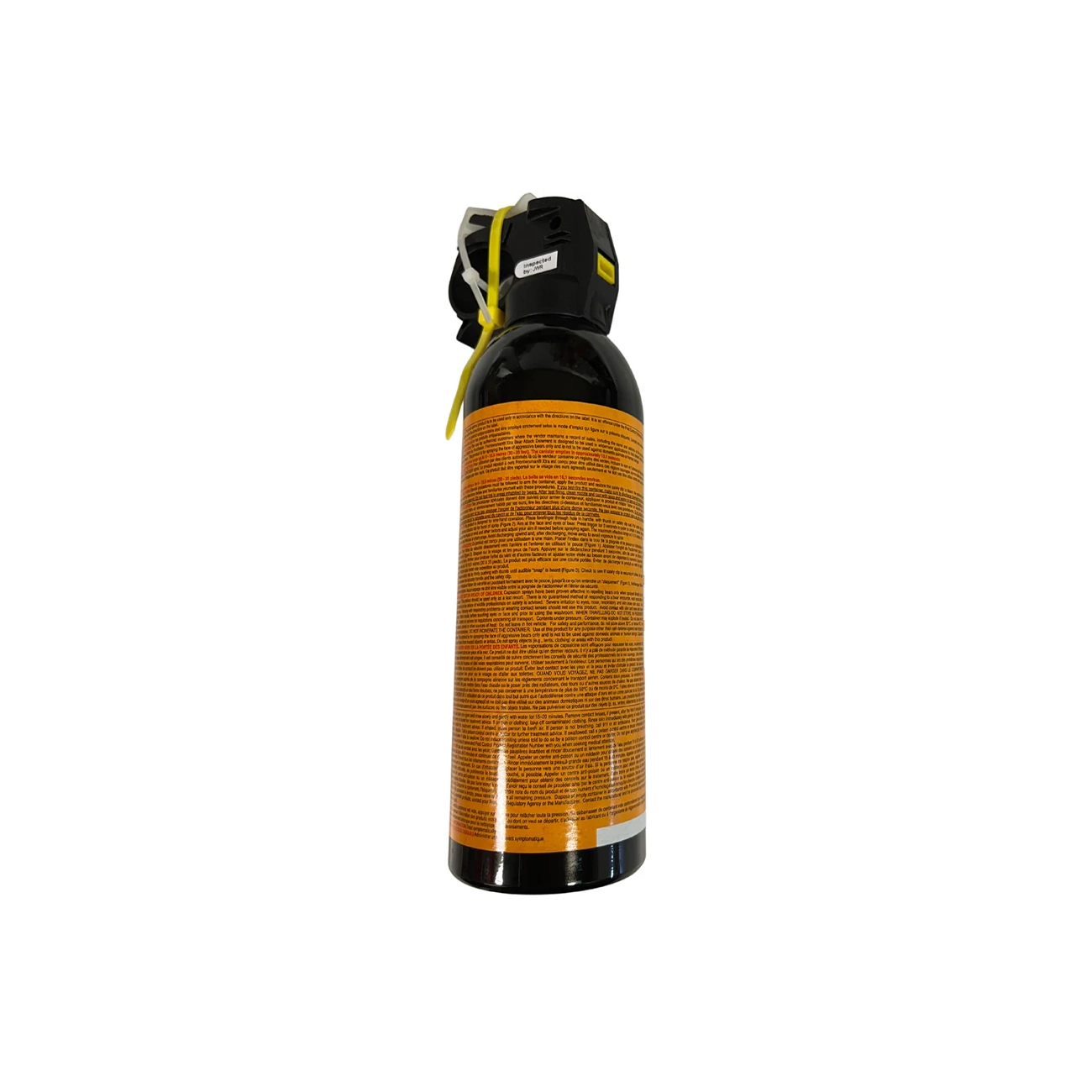 325g Frontiersman Xtra Bear Spray, back view