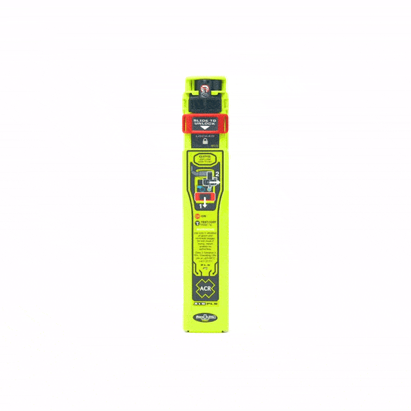 ACR ResQLink AIS Personal Locator Beacon 360 view