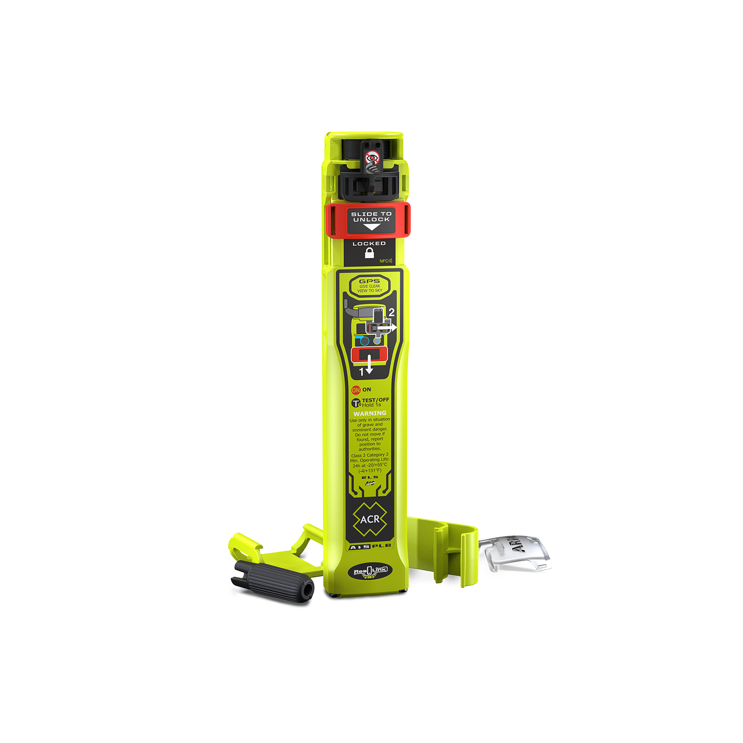 ACR ResQLink AIS Personal Locator Beacon with accessories