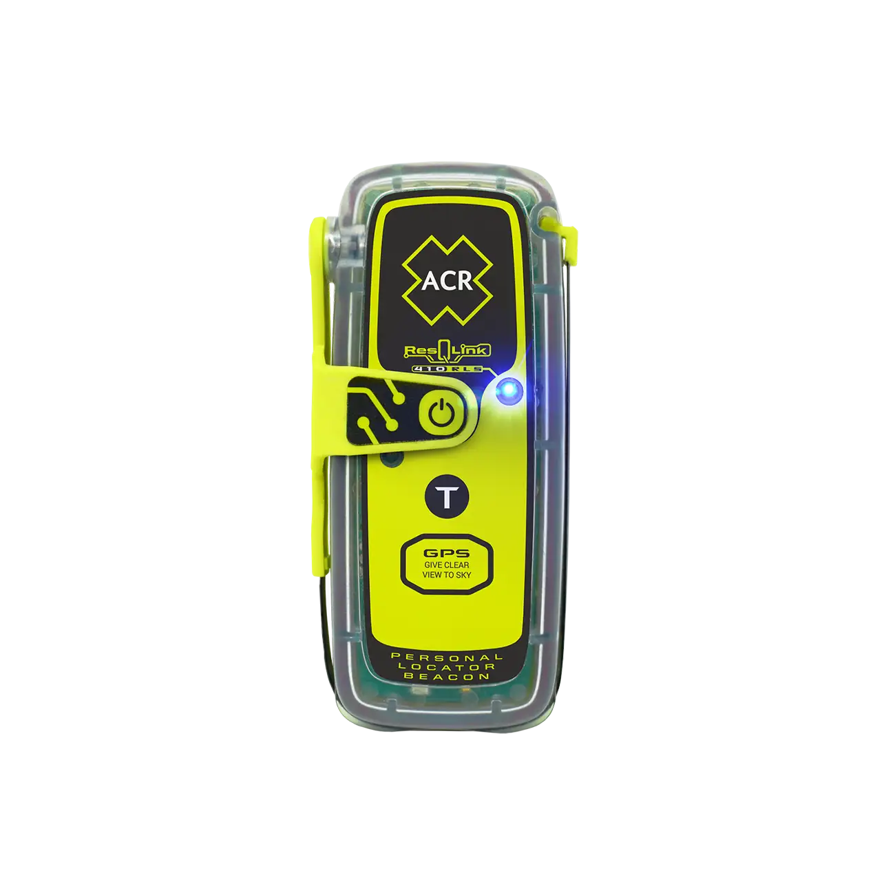 ACR ResQLink 410 RLS PLB with light on