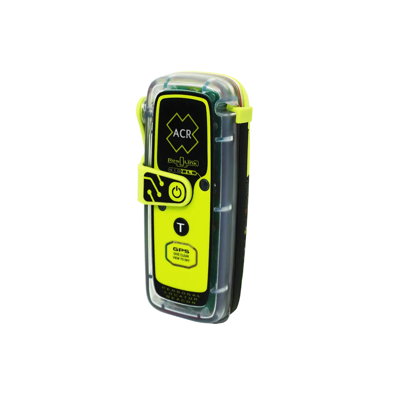 ACR ResQLink 410 RLS PLB angled left