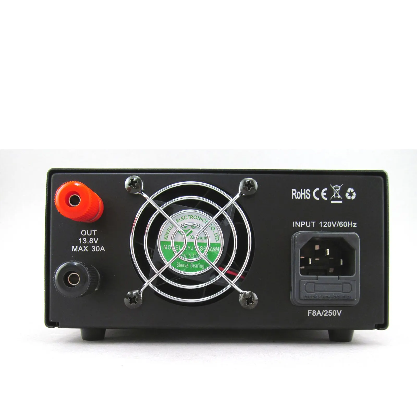Alinco DM-30T backside