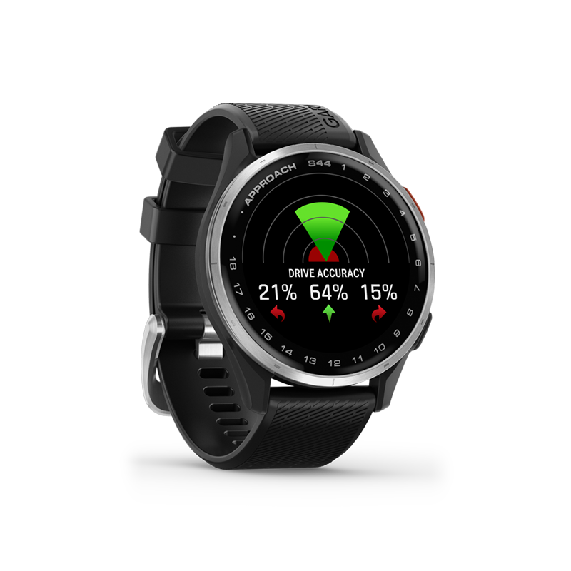 Garmin Approach S44 Black club stats