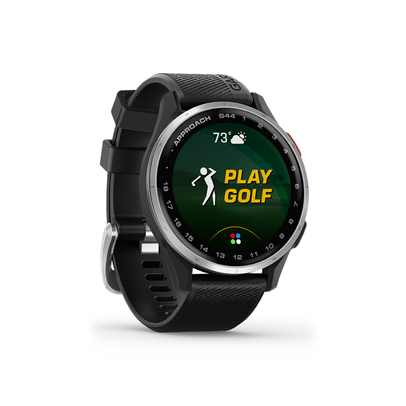 Garmin Approach S44 Black play golf fahrenheit
