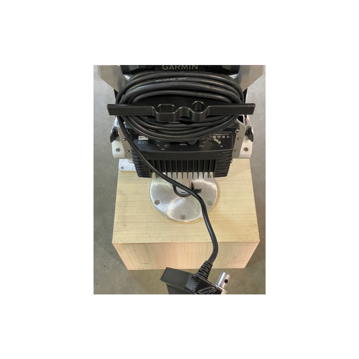 ArcLab Cable Cleat in use