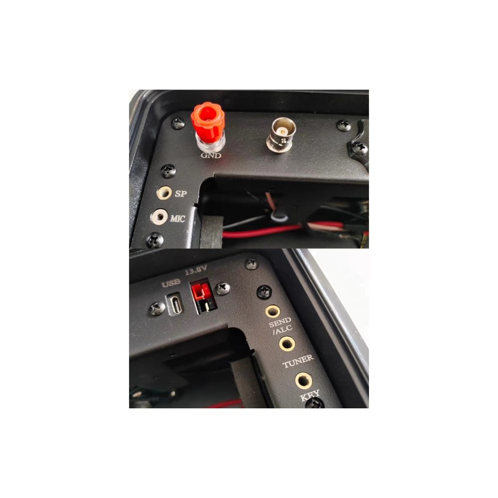 Chelegance JCase705 with radio plugs
