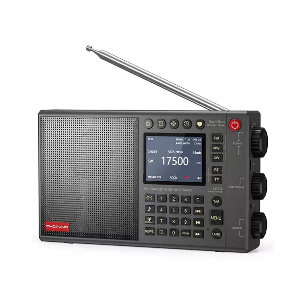 Choyong LC-90 radio with antenna up