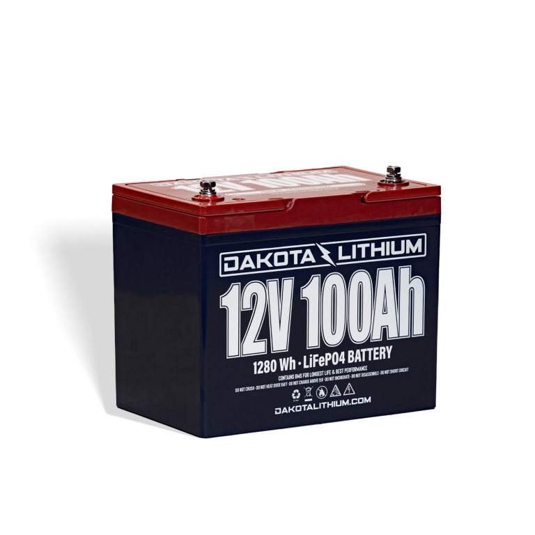 Dakota Lithium 12v 100Ah Deep Cycle LiFePO4 Battery