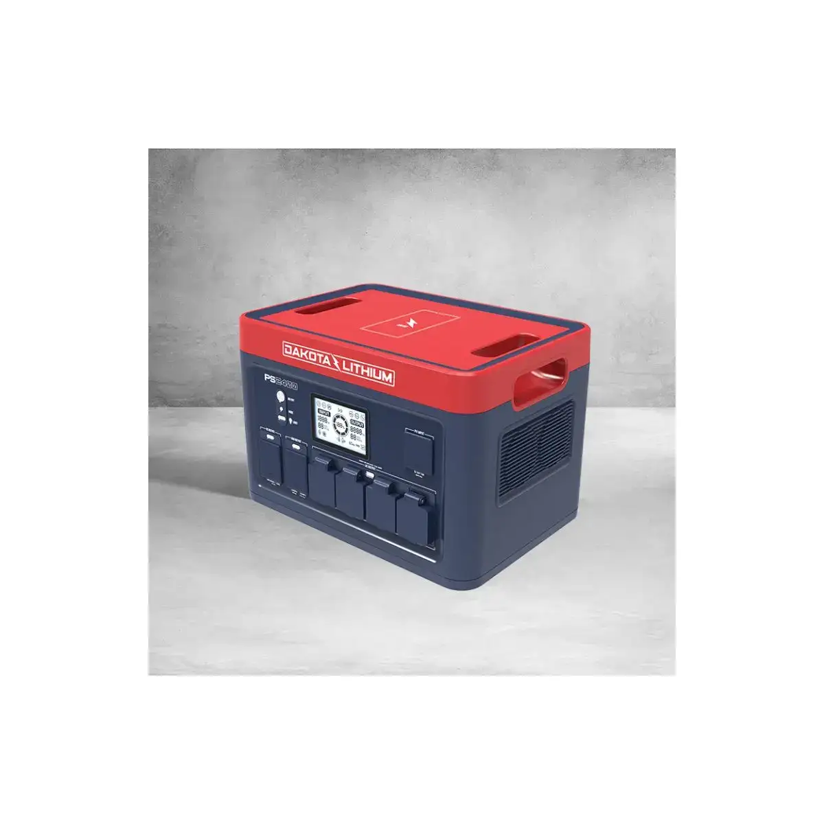 Dakota Lithium PS2400 Portable Power Station right angled view