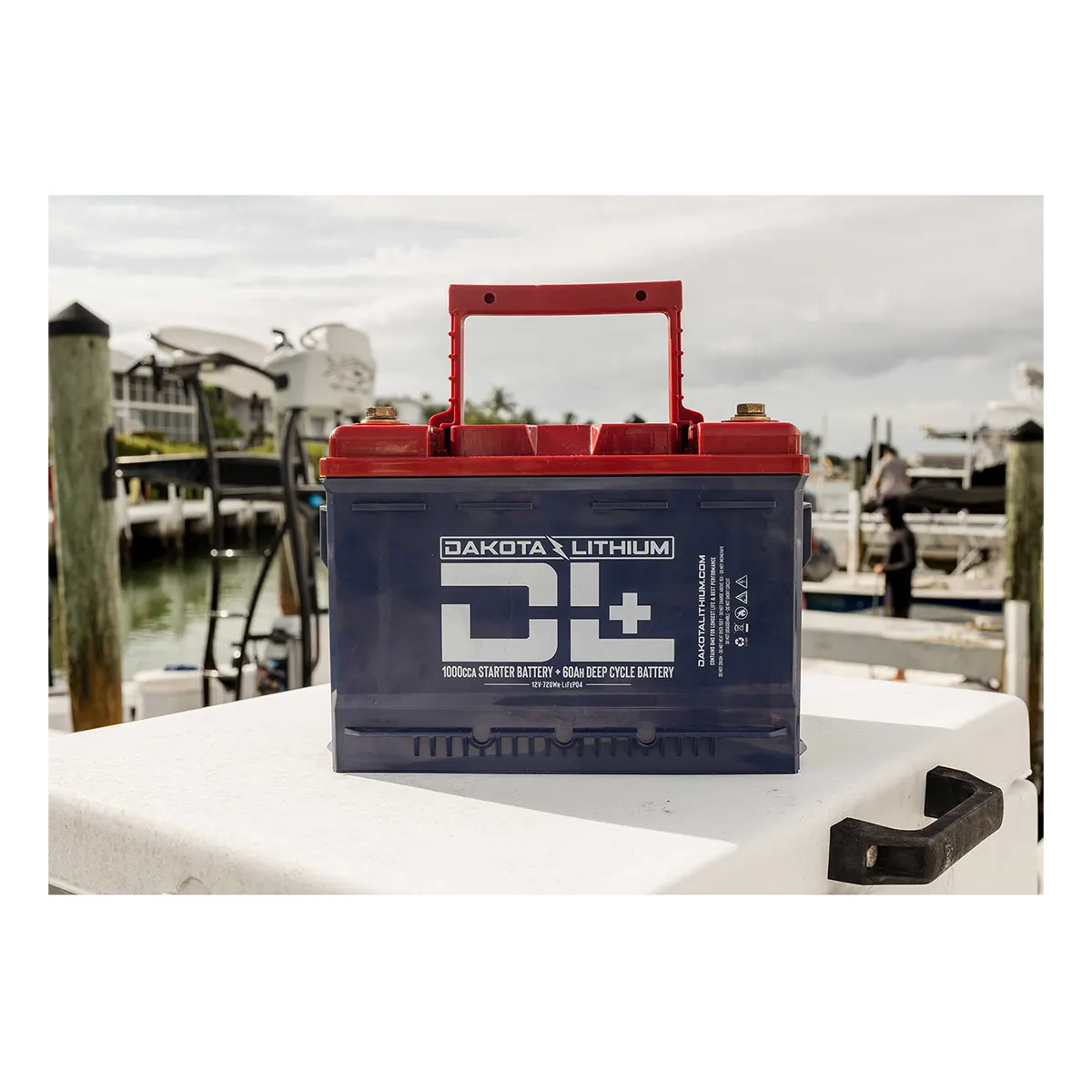 DL+ 12v 60Ah Dual Purpose 1000CCA Starter Battery Plus Deep Cycle Performance in the field