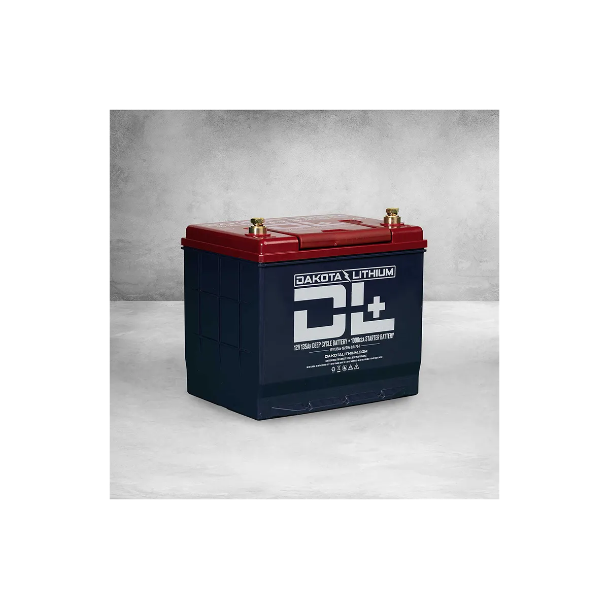 DL+ 12v 135Ah Dual Purpose 1000CCA battery