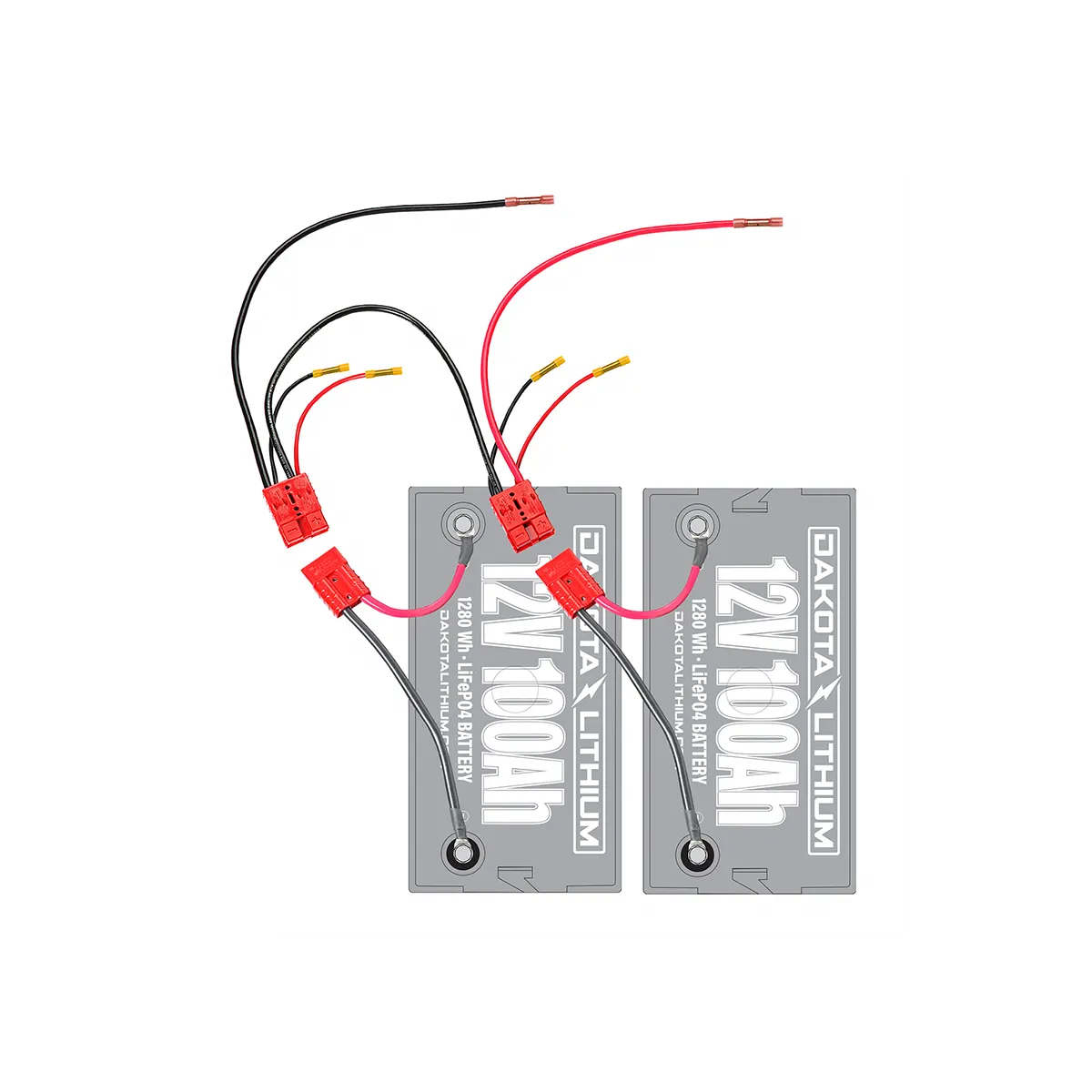 Connect-Ease 24V Trolling motor connection kit on Dakota Lithium battery