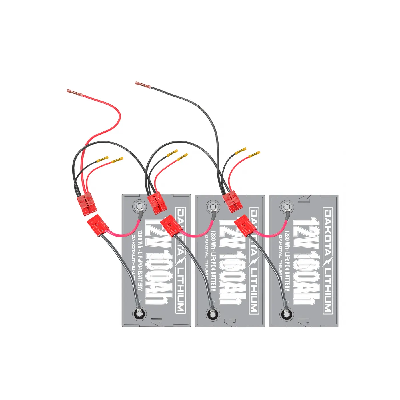 Connect-Ease 36V trolling motor connection kit on dakota lithium batteries