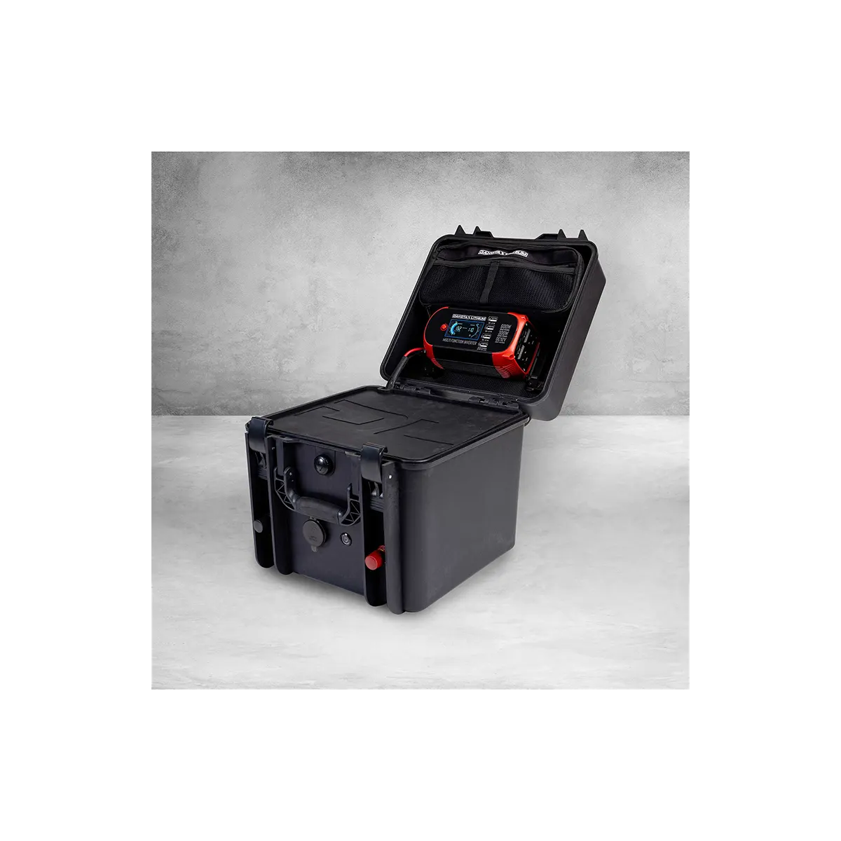 Dakota Lithium Powerbox+ 135 Waterproof Solar Generator open
