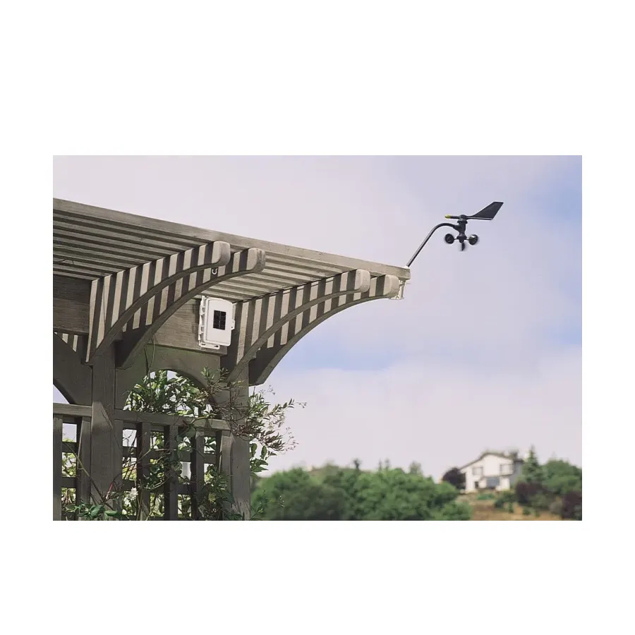 Solar-Powered Wireless Sensor Transmitter mounted