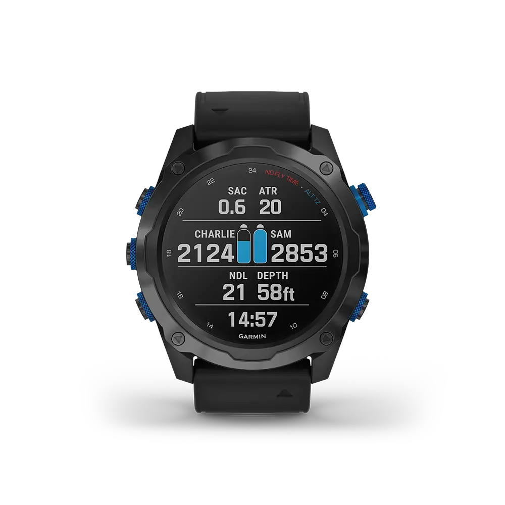 Garmin Descent Mk2i oxygen usage