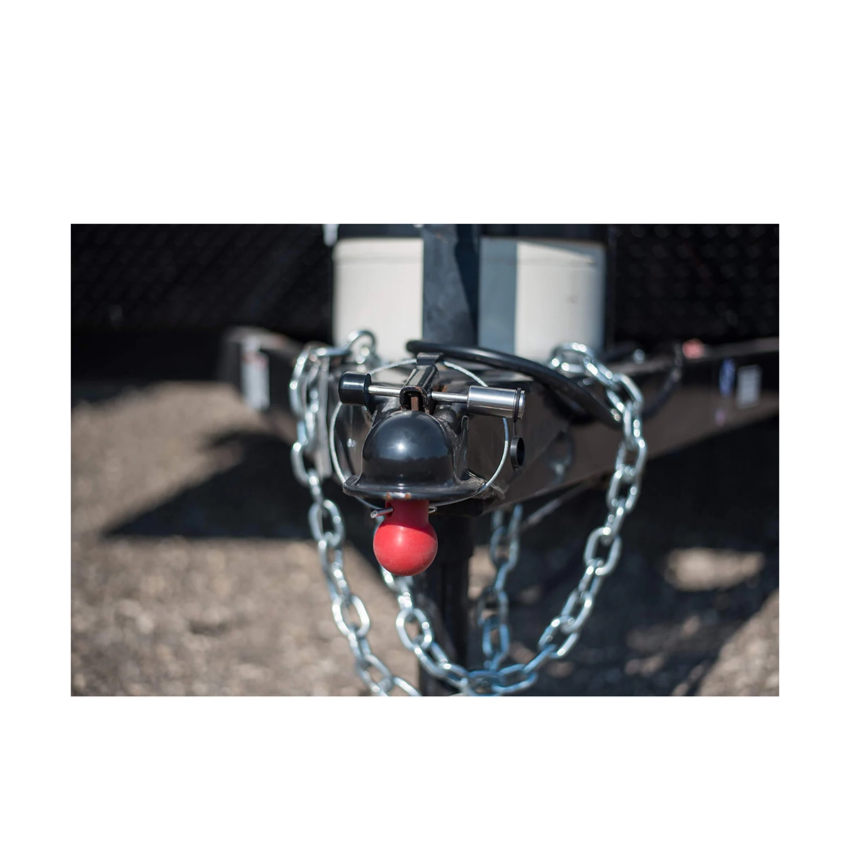 Durasafe Coupler Lock on ball hitch