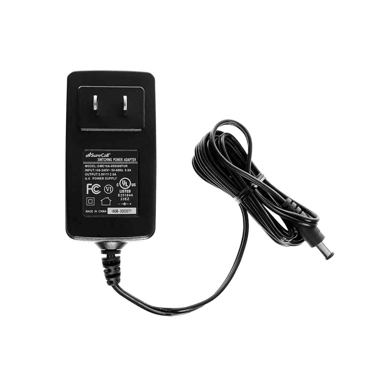 SureCall Fusion2Go 3.0 RV Signal Booster Kit wall charger
