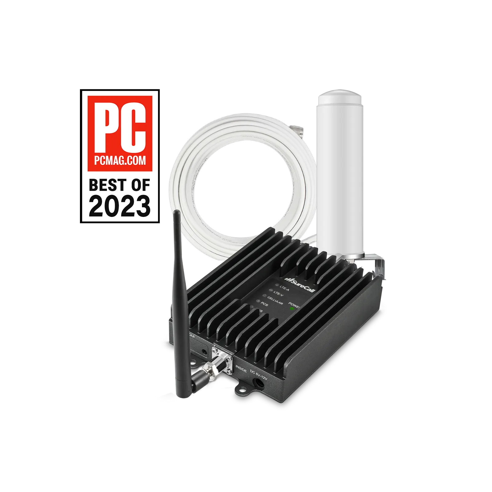 SureCall Fusion2Go 3.0 RV Signal Booster Kit PC Mag 2023 best of