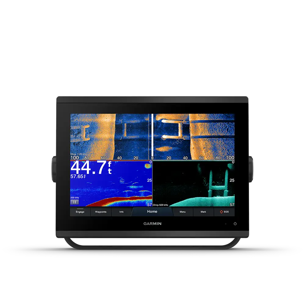 Garmin GPSMAP 1243xsv split screen