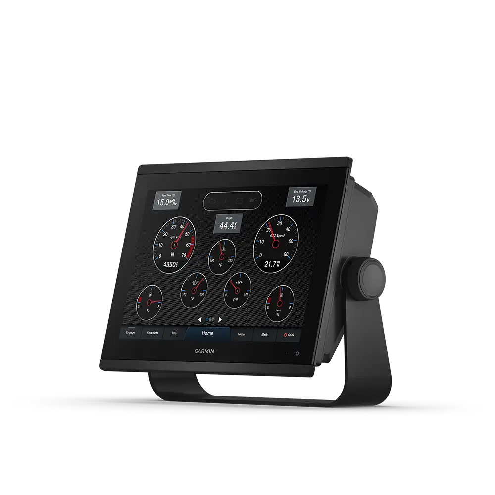 Garmin GPSMAP 1243xsv with engine info