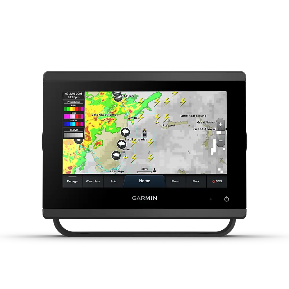 Garmin GPSMAP 723xsv with weather forecast