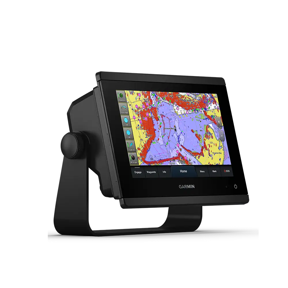 Garmin GPSMAP 723xsv radar overlay