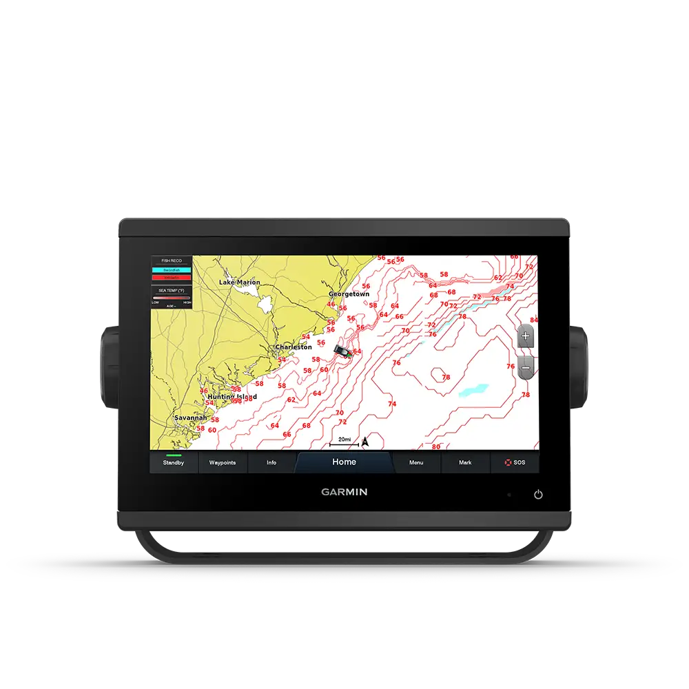 Garmin GPSMAP 943xsv with depth contours