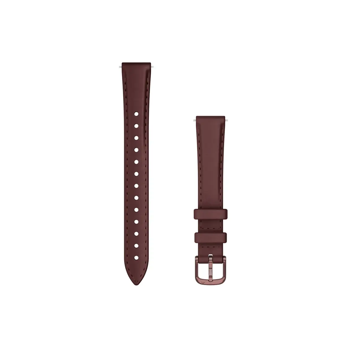 Garmin Lily 2 Bands (14 mm), Mulberry Leather with Dark Bronze Hardware (010-13302-21)