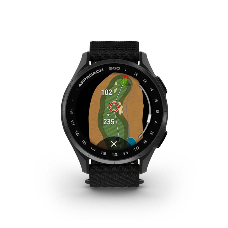 Garmin Approach S50 Black maps biome