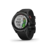 Garmin Approach S62 in black with left hand view