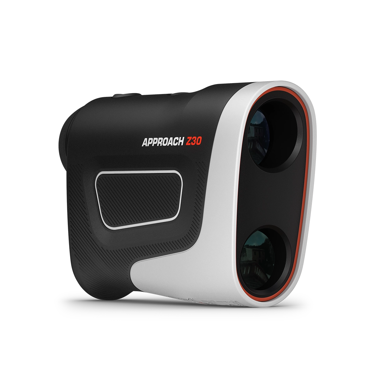 Garmin Z30 rangefinder front right angle view golf laser rangefinder