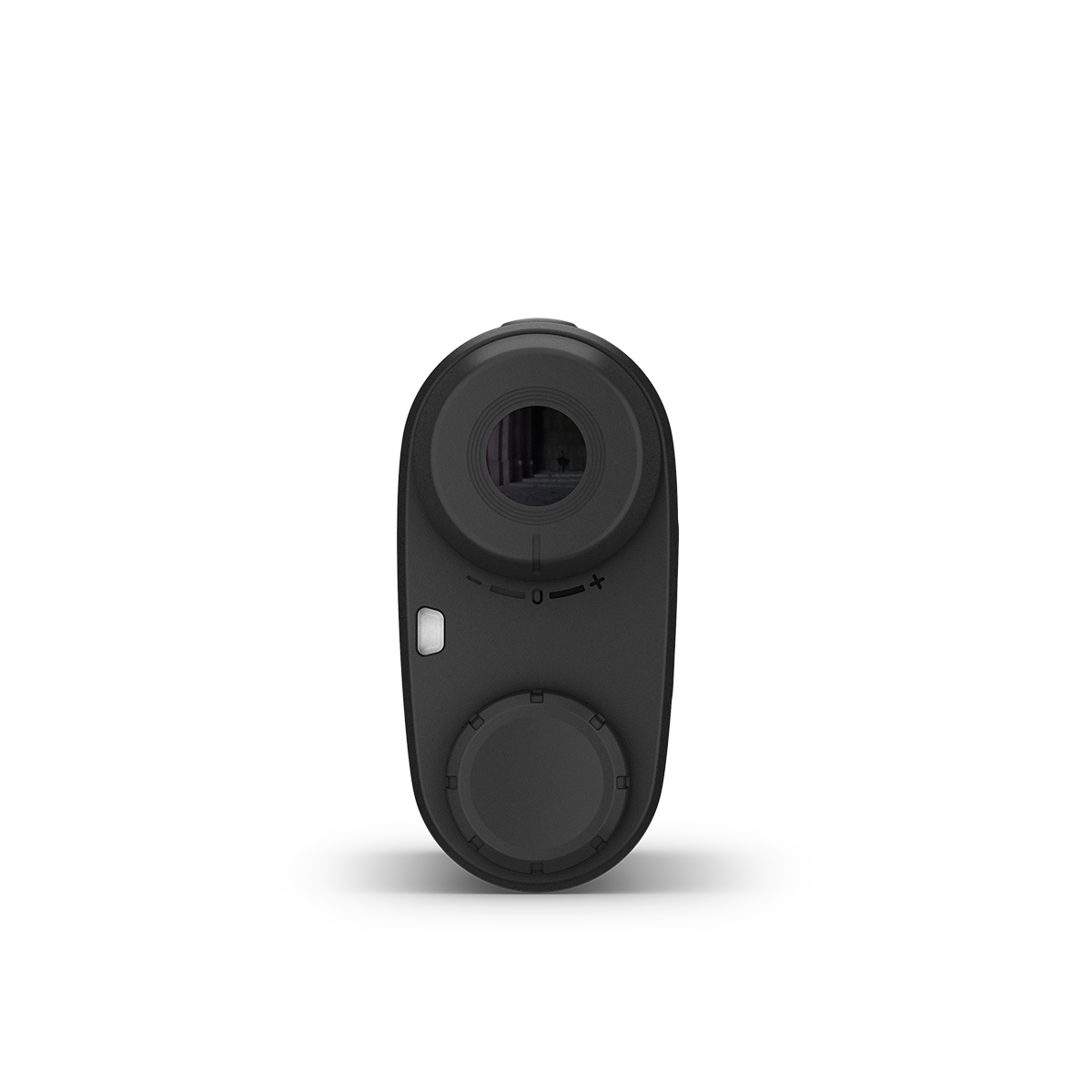 Garmin Approach Z30 laser golf rangefinder rear view viewing lens and settings