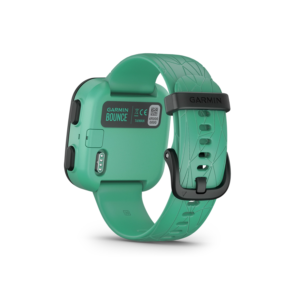 Garmin Bounce in Green Burst rear view