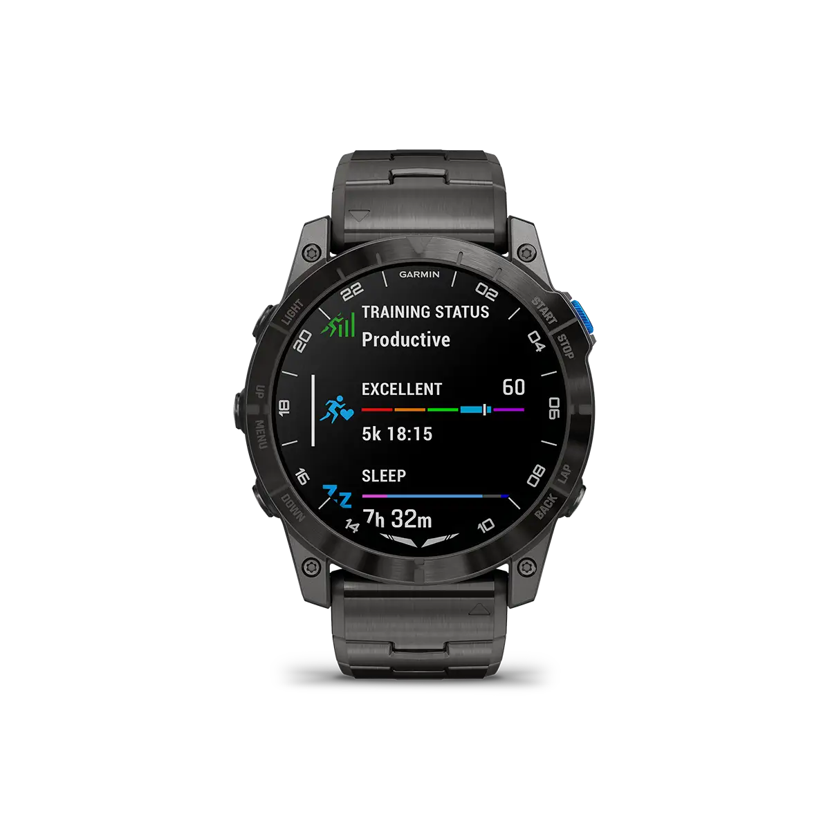 Garmin D2 Mach 1 pro training status