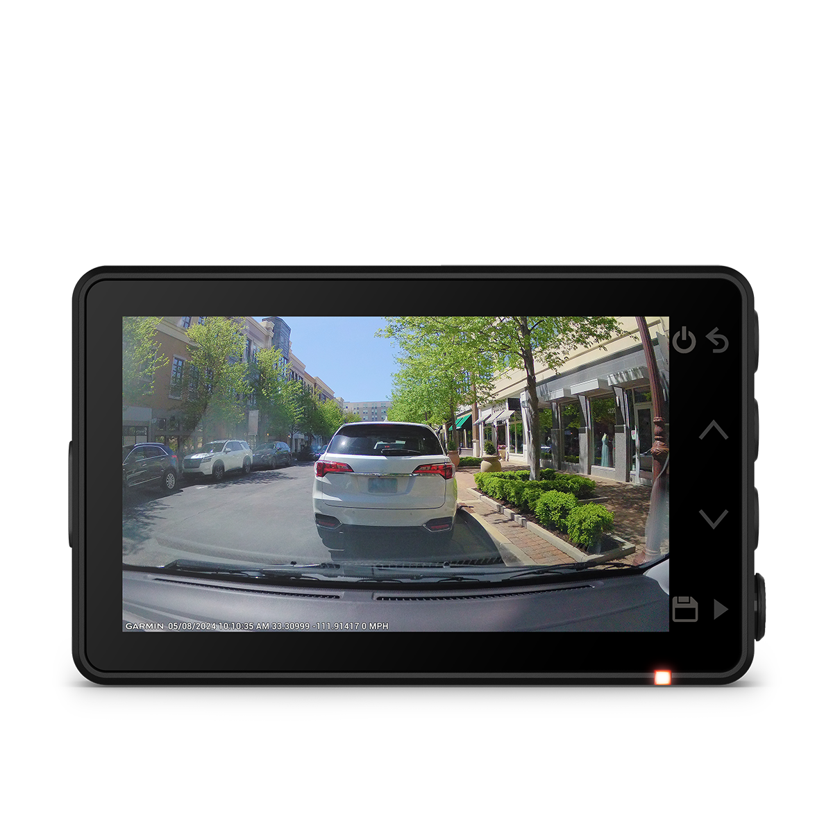 Garmin Dash Cam X110 parked