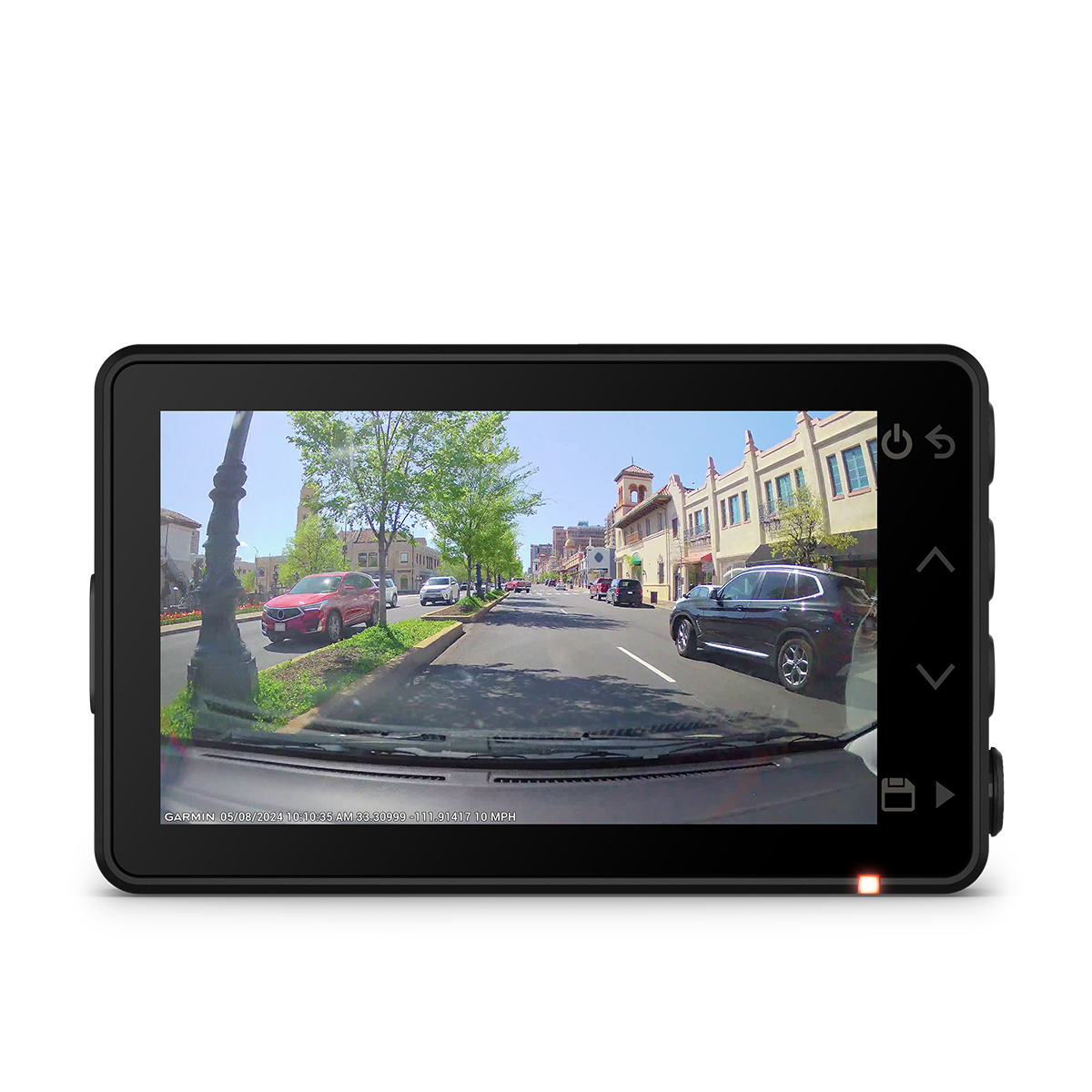 Garmin Dash Cam X110 driving