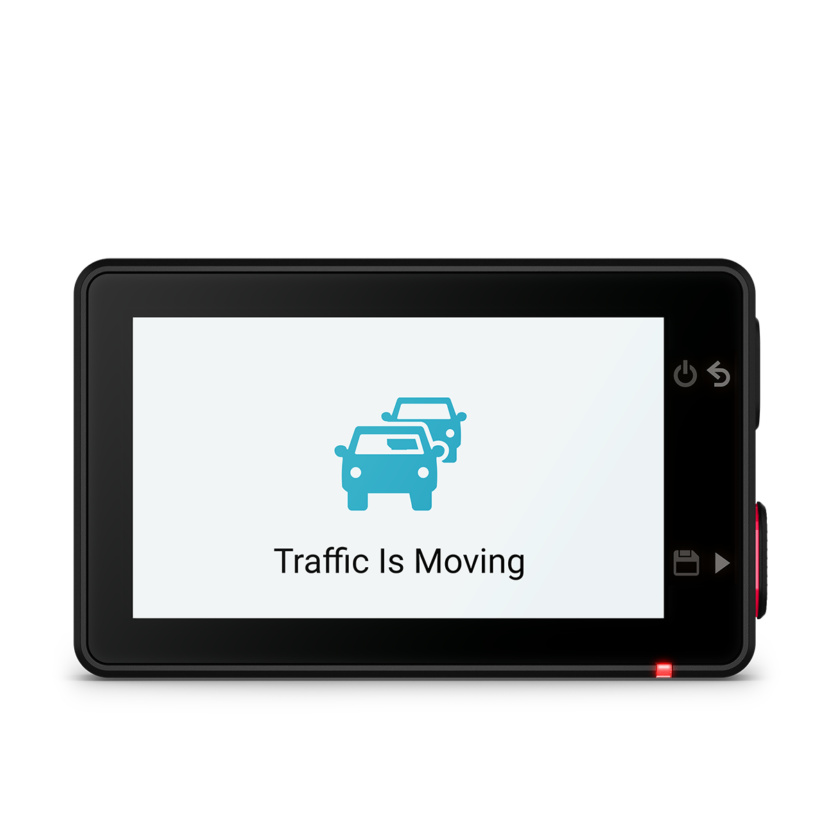 Garmin Dash Cam X310 traffic moving alert