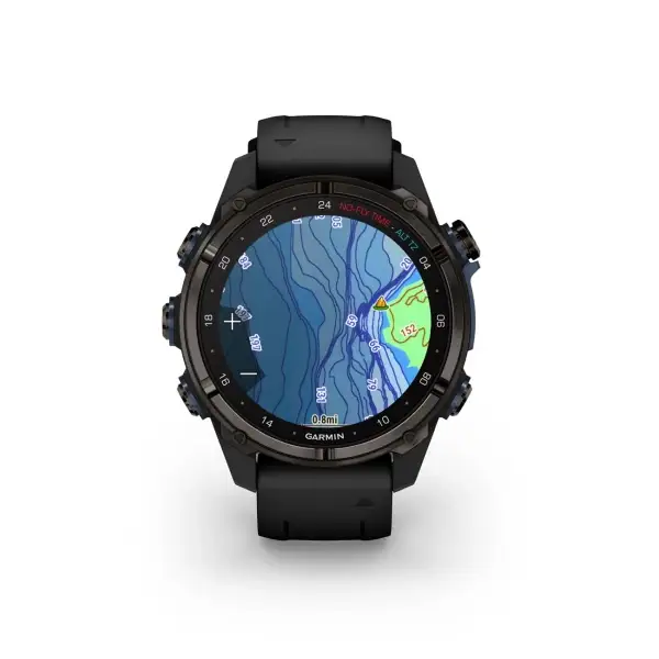 Garmin Descent Mk3i black - divemap view
