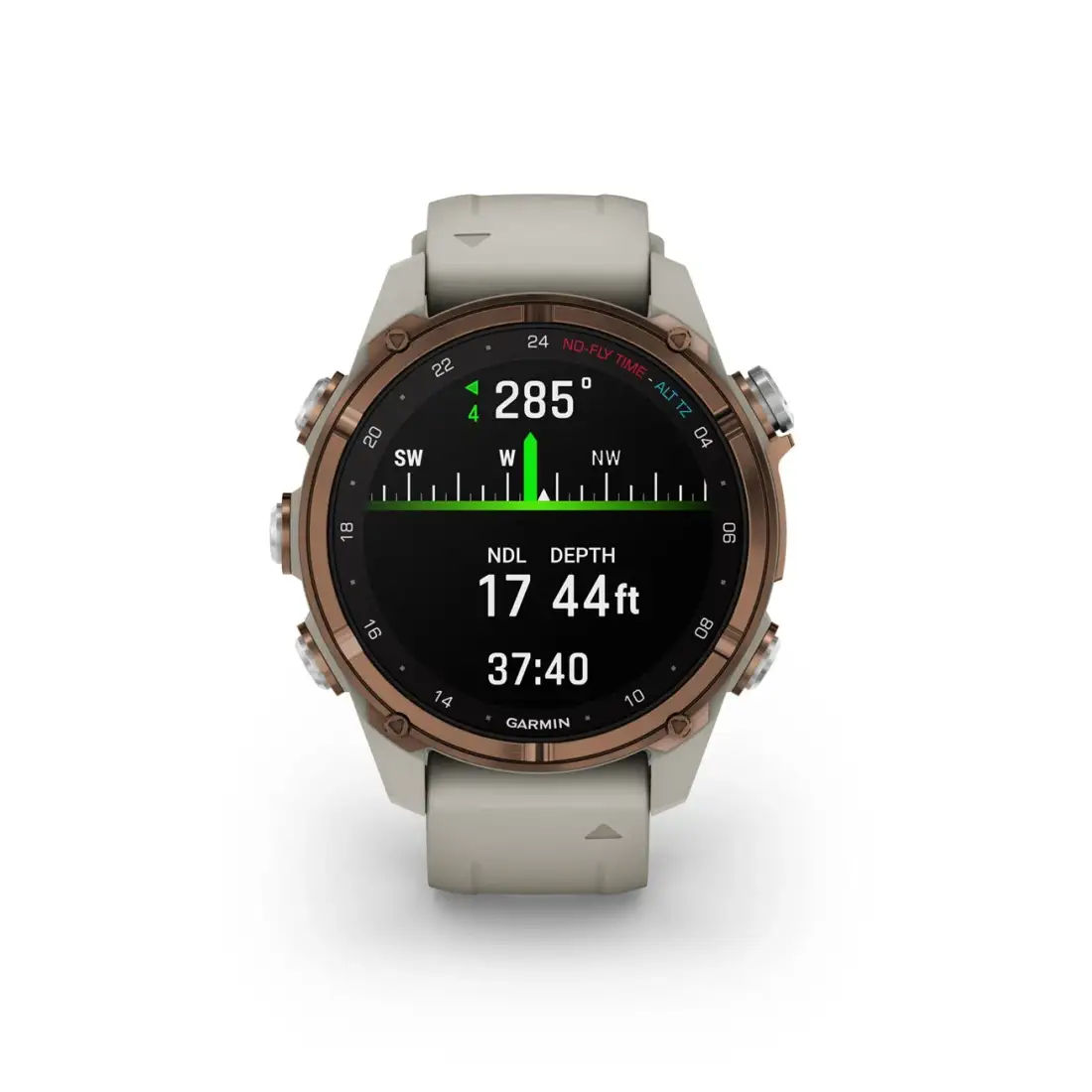 Garmin Descent Mk3i bronze - dive focused design