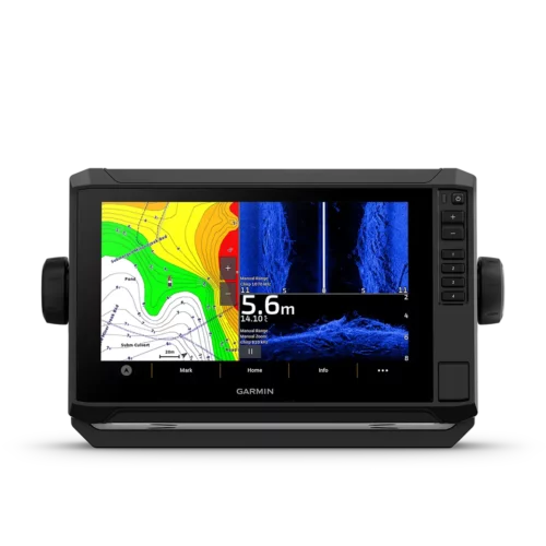 Garmin ECHOMAP UHD2 9" chartplotter with sonar and map view