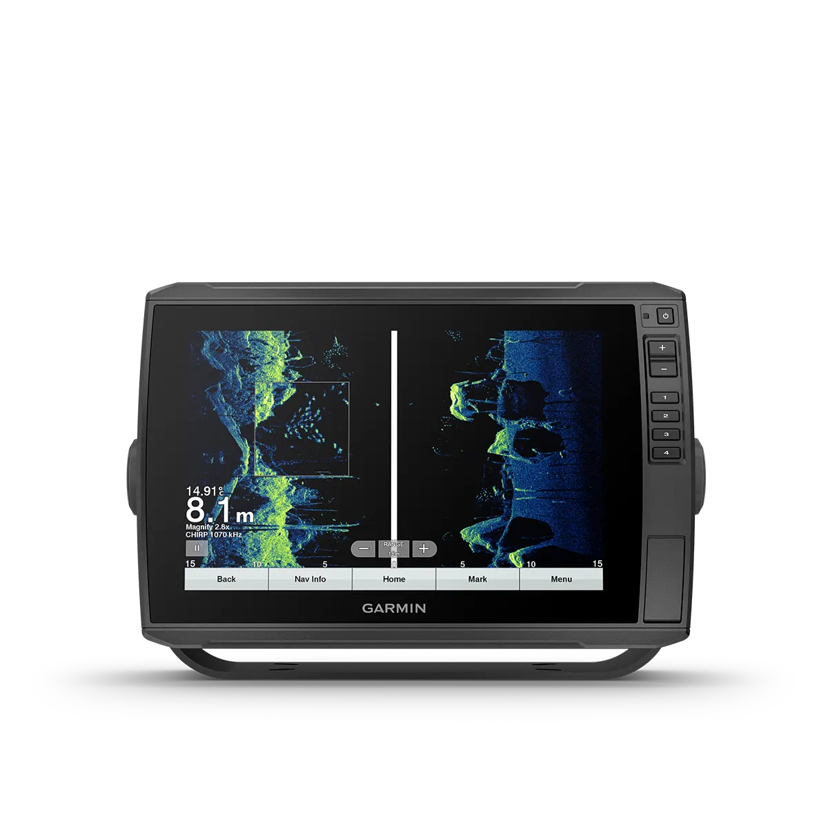 Garmin ECHOMAP Ultra 102sv sonar view