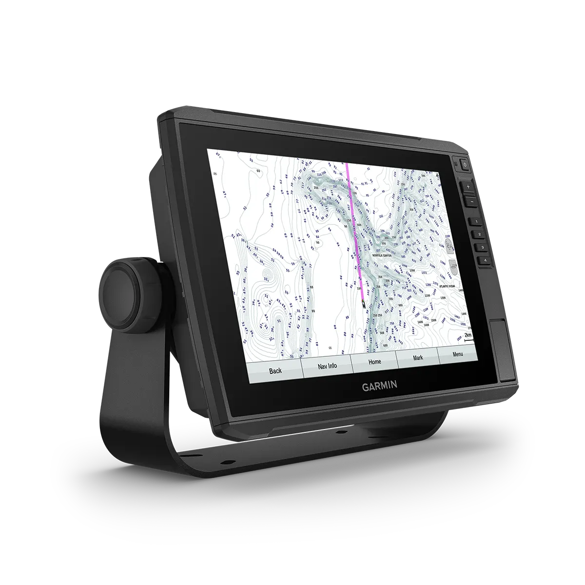 Garmin ECHOMAP Ultra 102sv right angled view