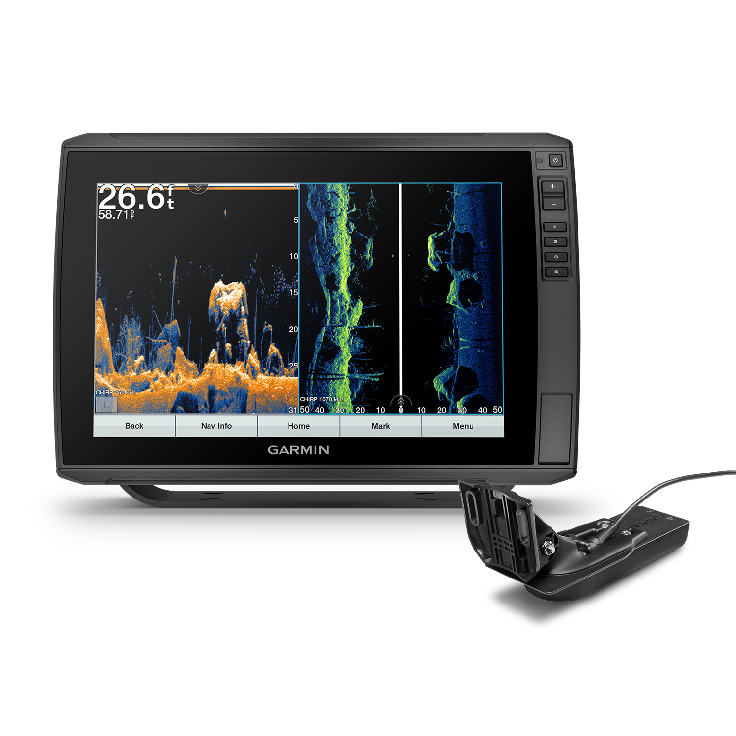 Garmin ECHOMAP Ultra 126sv Chartplotters GN+ with transducer