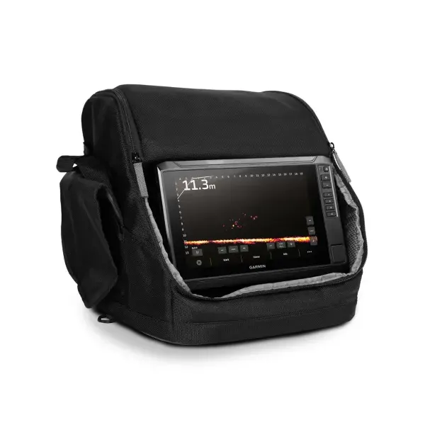 Garmin LiveScope Plus Ice Fishing Bundle LI with ECHOMAP UHD2 95sv right view