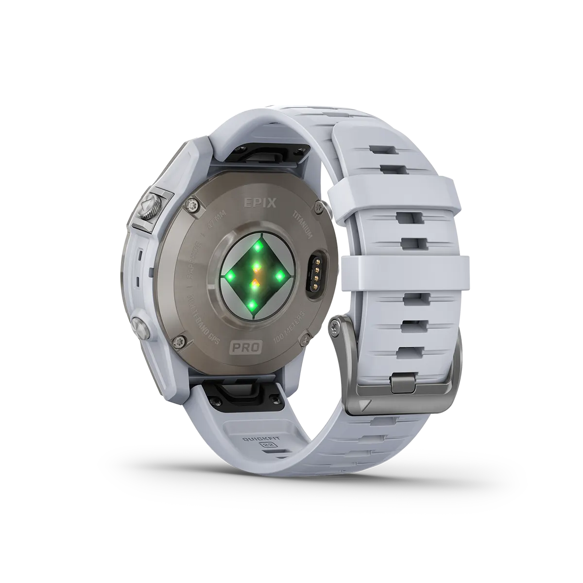 Garmin epix PRO Gen 2 47mm Sapphire in titanium heart rate monitor