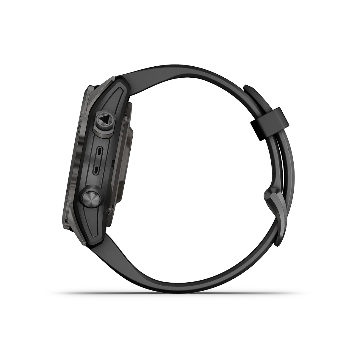 Garmin epix PRO Gen 2 Sapphire in black left side with buttons