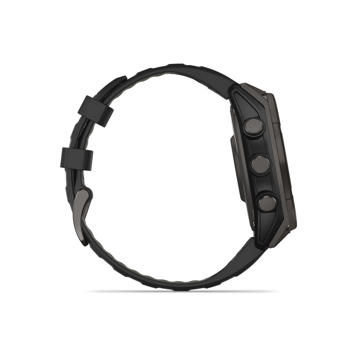 Garmin fenix 8 solar 47mm carbon grey right view