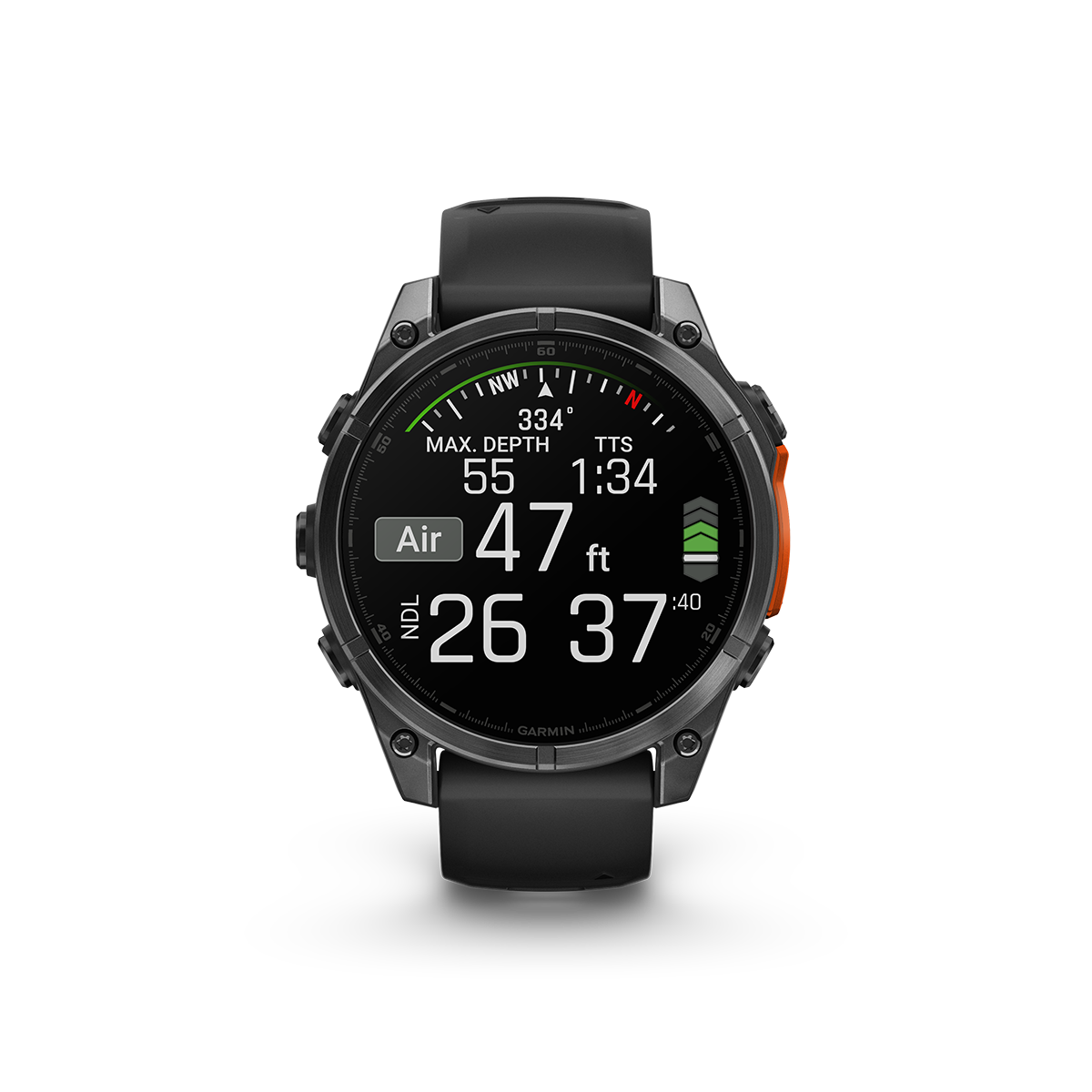 Garmin fenix 8 47mm Slate Gray dive statute